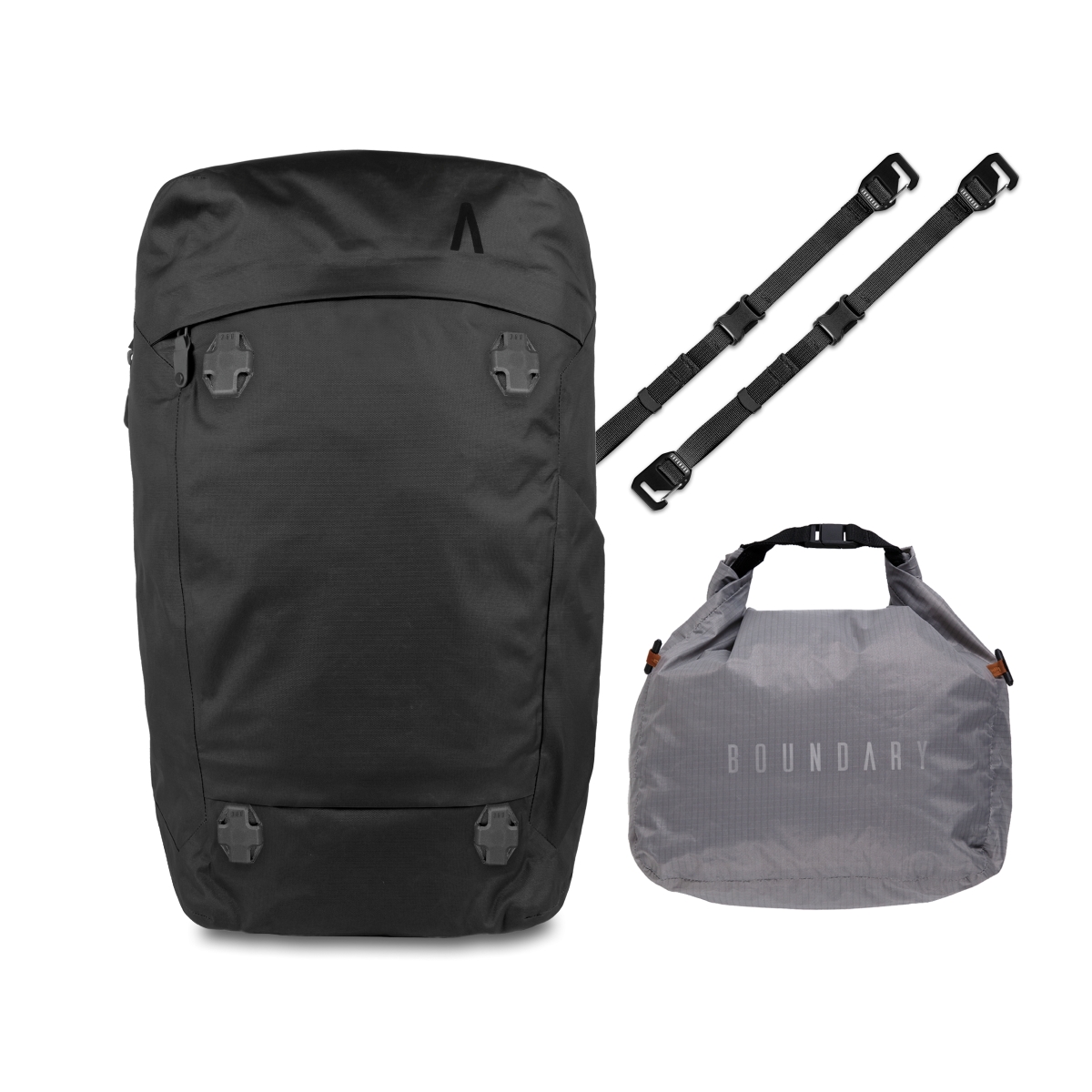 Picture of Boundary Supply TS-ARP-0201 Arris Travel Backpack&#44; Onyx - 400D Nylon TPU