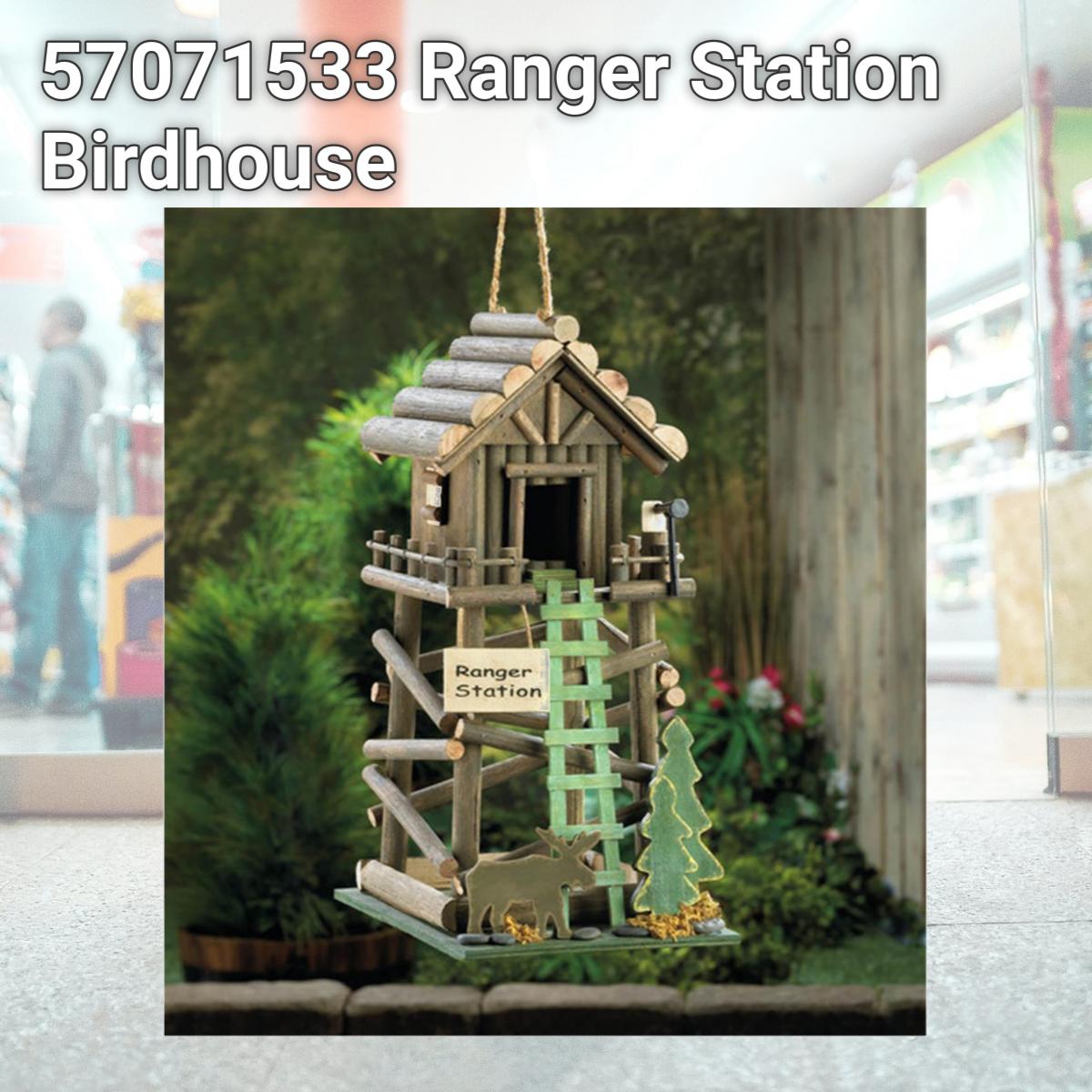 Picture of Zingz & Thingz 57071533 Ranger Station Birdhouse