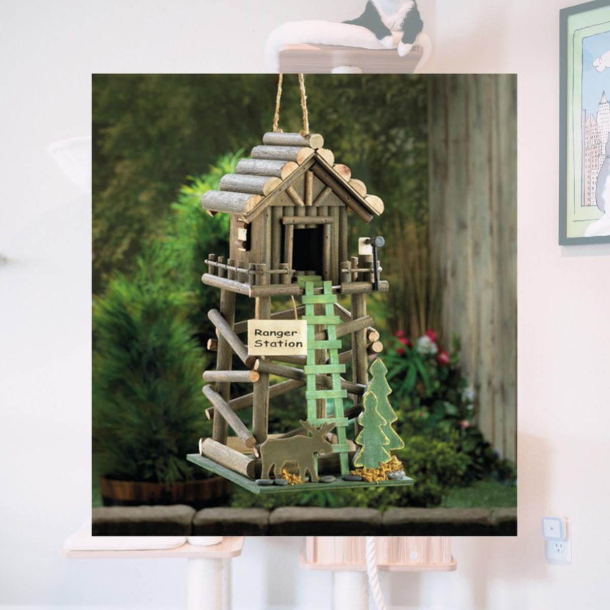Picture of Zingz & Thingz 57071533 Ranger Station Birdhouse