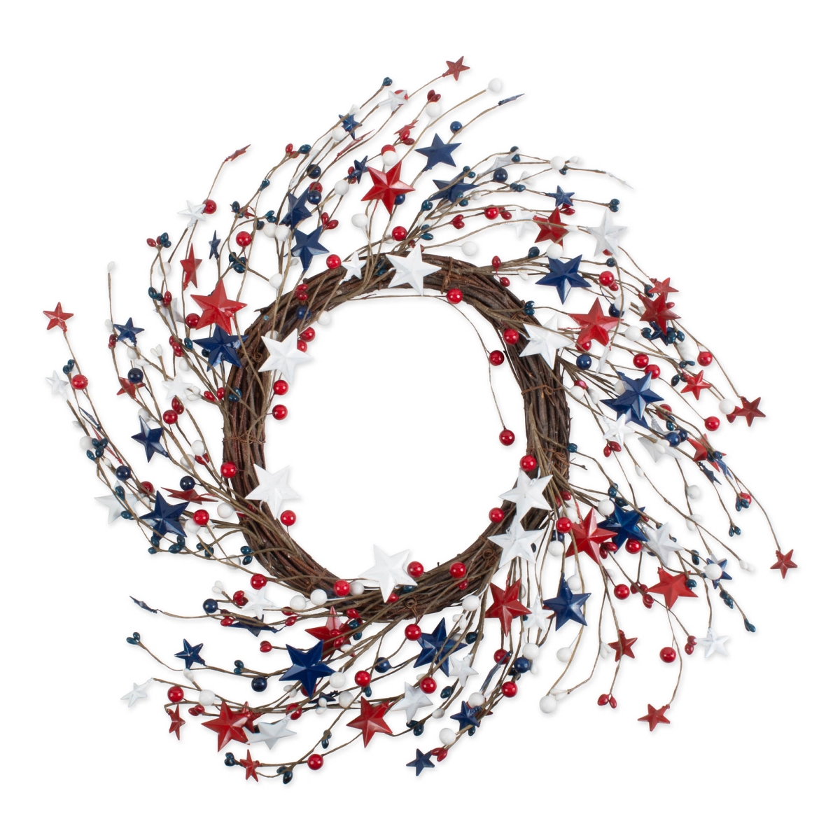 Picture of Design Imports CAMZ11136 DII Front Door or Indoor Wall D Cor to Celebrate Spring & Summer Season 4Th of July&#44; Wreath