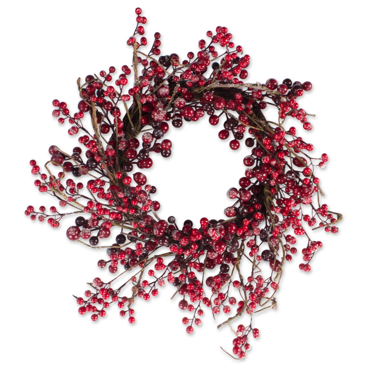 Picture of Design Imports CAMZ37847 DII Frosted Berries Wreath