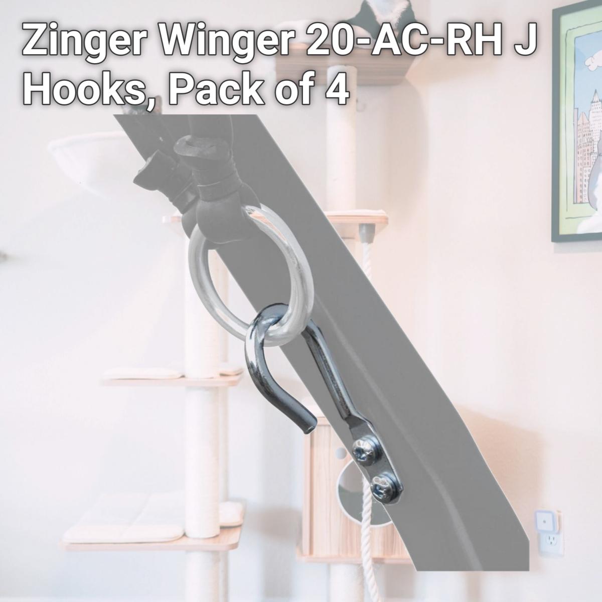 Picture of Zinger Winger 20-AC-RH J Hooks, Pack of 4