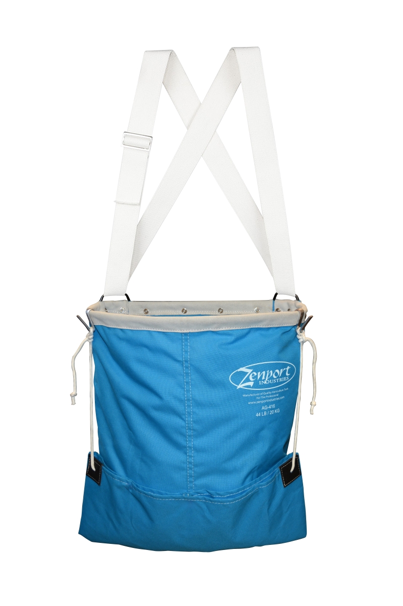 Zenport AG416 44 lbs AgriKon Wire Rim Soft Shell Picking Bag