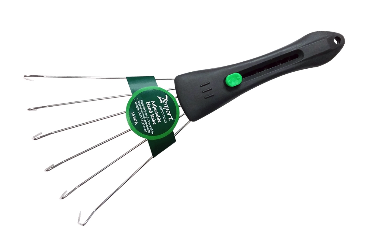 Zenport 15307A Adjustable Hand Rake