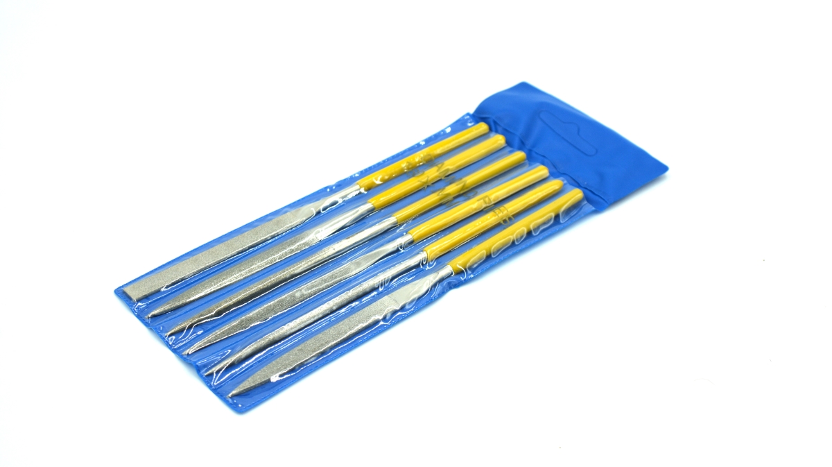 Zenport AGF170 6.25 in. Long Diamond File Set Assorted Types - 6 Piece