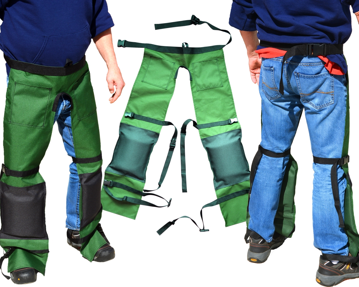 Picture of Zenport AGC1 Safety Chaps Protective Workwear, Forest Green