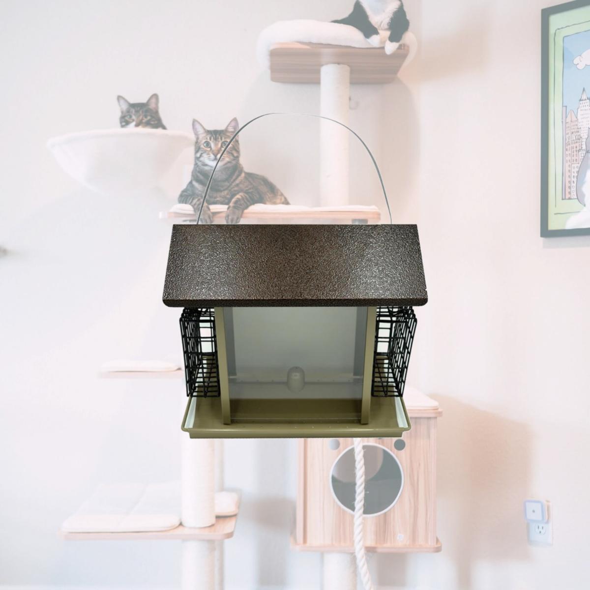 Picture of Zenport Industries Z38073-2PK Large Hopper Bird Feeder - Pack of 2