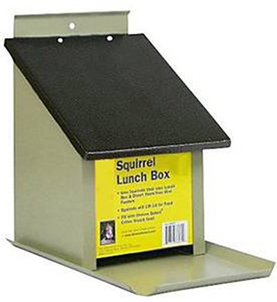 Picture of Zenport Industries Z38079-6PK Squirrel Lunch Box Feeder - Pack of 6
