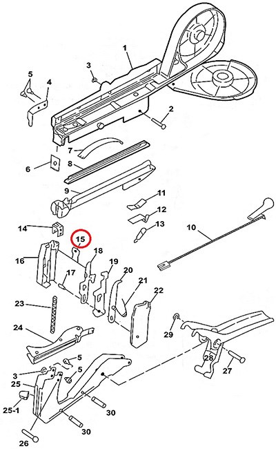 ZLT-15-10PK Support Plate for Tapener - Pack of 10