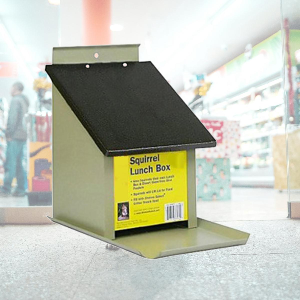 Picture of Zenport Z38079 Squirrel Feeder- Lunch Box Squirrel Feeder