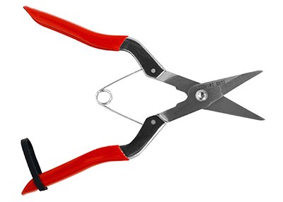 H972-12PK 210 cm Fruit Harvester & Thinning Shear with wishbone Spring - Pack of 12