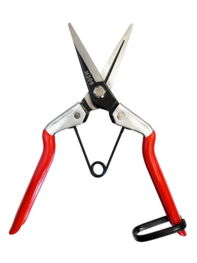 H309-10PK 180 mm Pointed Blade Shear with Wishbone Spring - Pack of 10