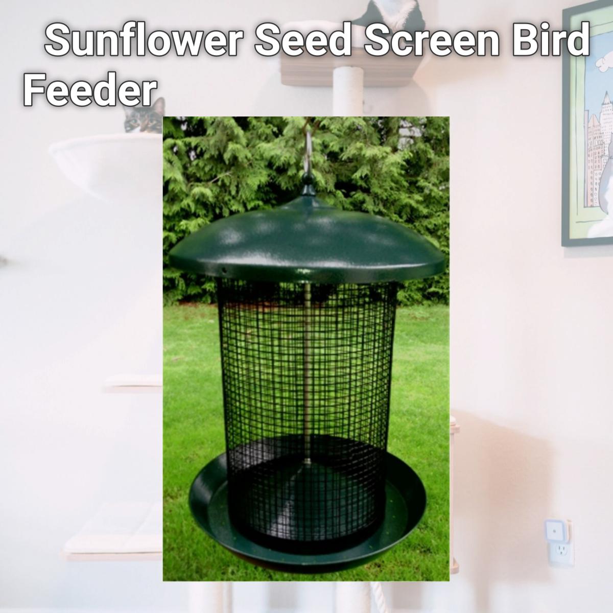 Picture of Zenport Z203010 Sunflower Seed Screen Bird Feeder