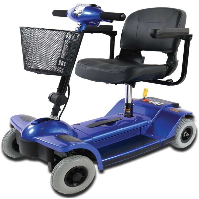 Picture of Zipr ZIP02BLU 4 Wheel Traveler Mobility Scooter&#44; Blue