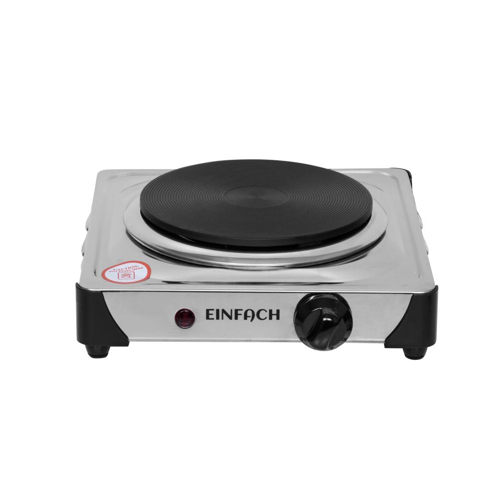 EEB-1952ST Single Cast Iron Electric Burner, Stainless Steel