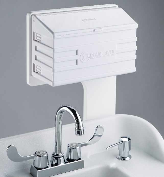 AC-14-TOWEL Wall Mounted M-Fold Paper Towel Dispenser, White