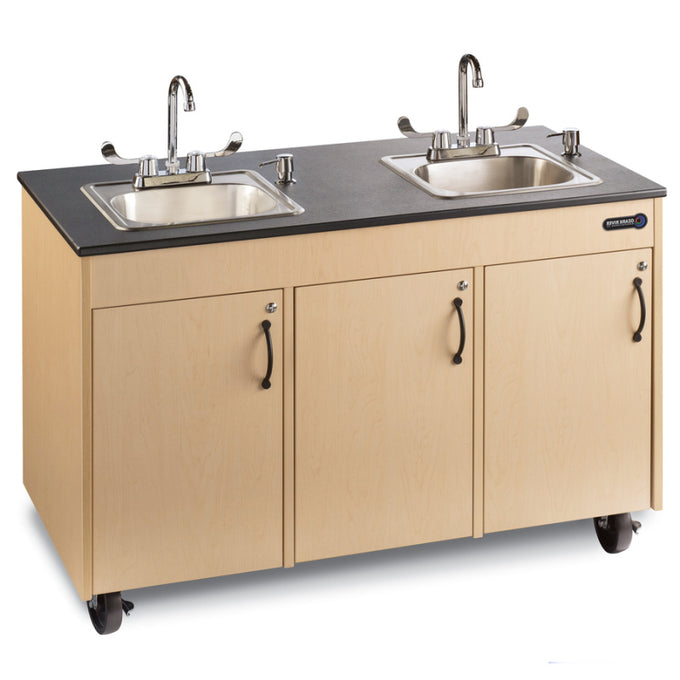 CHDXM-HD-SS1N Portable Child Height Double Basin Lil Deluxe Sink