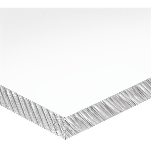BULK-PS-PC-234 4 x 48 in. Clarity Clear Polycarbonate Rectangle Stock, Clear - 0.25 in.