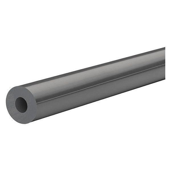 BULK-PT-PVC-26 3 ft. PVC Type 1 Tube Stock, Gray - 0.75 in. ID - 1.25 in. OD