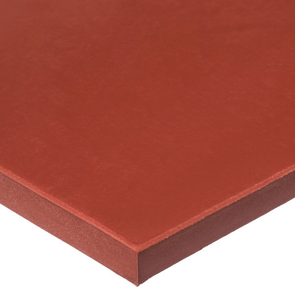 BULK-RS-RSBR60-71 4 ft. x 36 in. x 0.06 in. 60A SBR Rubber Roll, Red