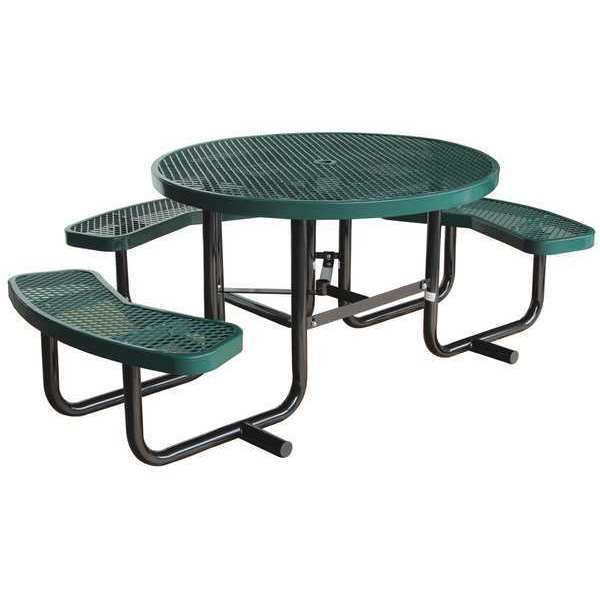 Picture of Choice Zoro 4HUP9 81 x 63.5 in. ADA Picnic Table&#44; Green