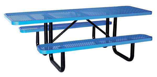 Picture of Choice Zoro 4HUR9 96 x 62 in. ADA Picnic Table&#44; Blue