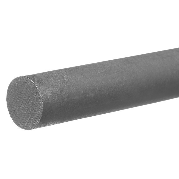 BULK-PR-PVC-183 2 in. Dia. PVC Type 2 Plastic Rod, Gray - 2 ft.