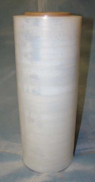 Stretch Wrap, 15" W x 2000 ft. L, 60 ga, Cast Style, Clear, Light Duty
