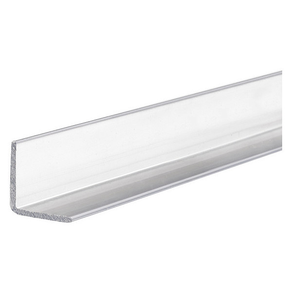 BULK-PA-PC-3 6 ft. Polycarbonate Angle Stock - 0.05 in. - 1.5 x 1.5 in. Leg