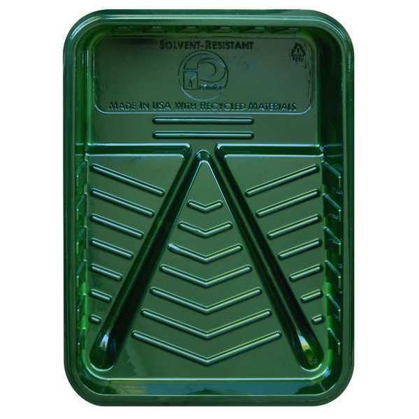 PET Recycled Plastic Paint Tray, 1 qt, 15 1/2" L, 2 1/2" D, 11 1/2" W