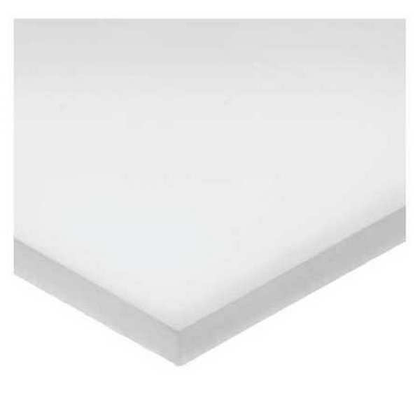 BULK-PS-PLY-40 24 x 24 in. Polystyrene Plastic Sheet, Opaque White - 0.125 in. Thickness