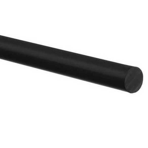 Buna-N Round Cord - Black - 0.125 in. - 100 ft. - 90A Hardness