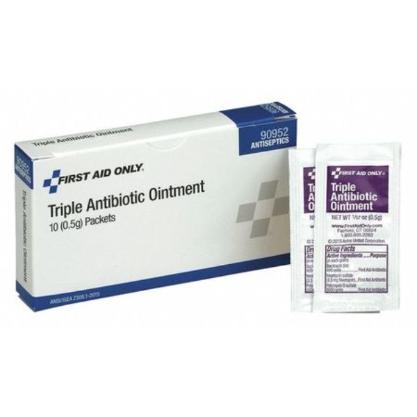 Picture of Choice Zoro 90952 Wrapped Packets Box Antibiotic Cream - 10 Count
