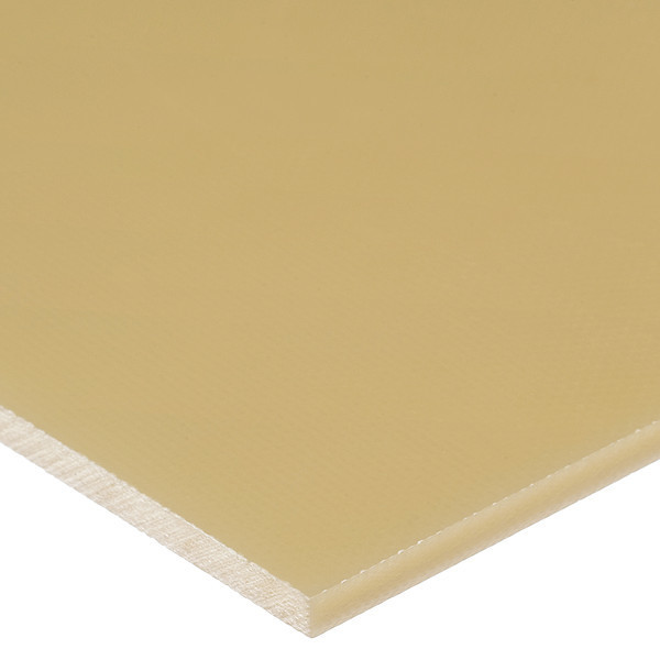 BULK-PS-ABS-232 2 x 36 in. Clarity Opaque ABS Rectangle Stock, Beige - 1 in.