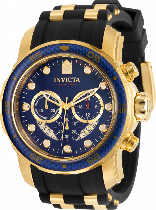 Picture of Invicta 35416 26 mm Mens Pro Diver Quartz Multifunction Blue Dial Watch