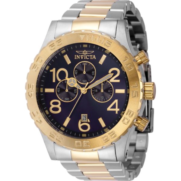 40603 Mens Specialty Quartz Chronograph Dial Watch Blue