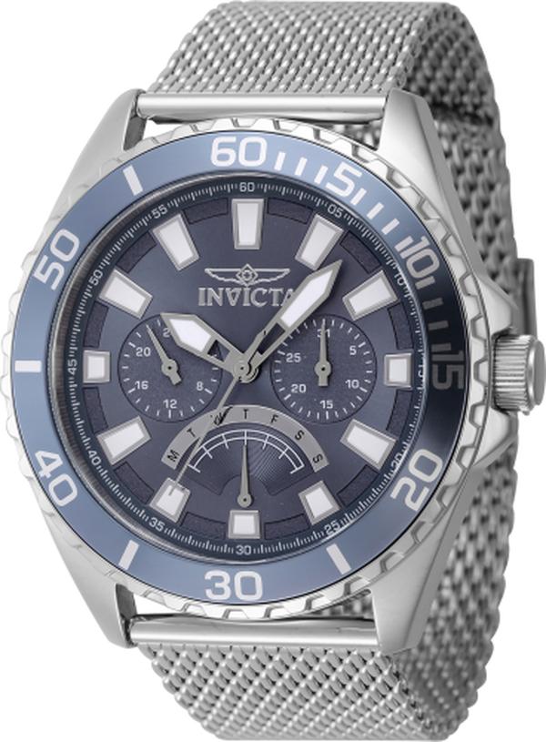 46905 Pro Diver Quartz Chronograph Blue Dial Men Watch -  Invicta