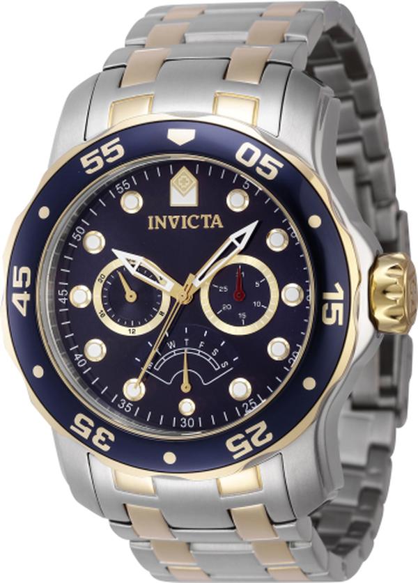 47001 Pro Diver Quartz Chronograph Blue Dial Men Watch -  Invicta