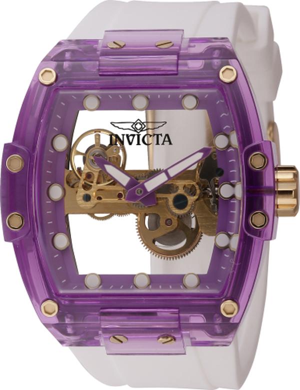 44368 S1 Rally Mechanical 2 Hand Purple Dial Men Watch -  Invicta