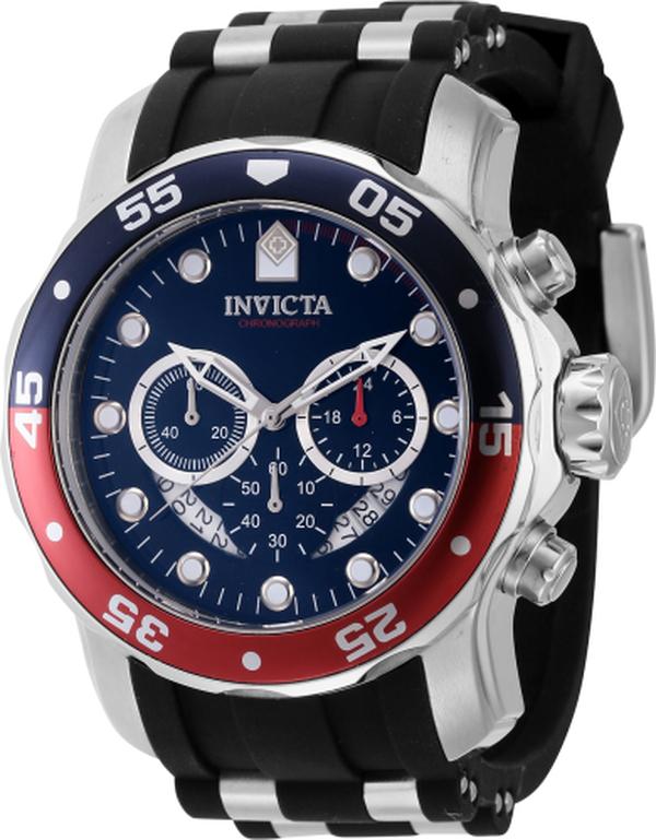 44521 Pro Diver Quartz Chronograph Blue Dial Men Watch -  Invicta