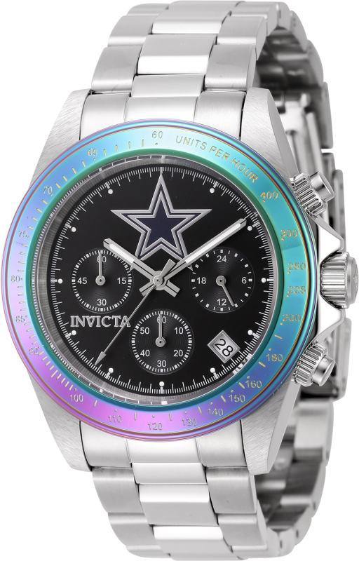 44981 NFL Dallas Cowboys Quartz Multifunction Black Dial Men Watch -  Invicta