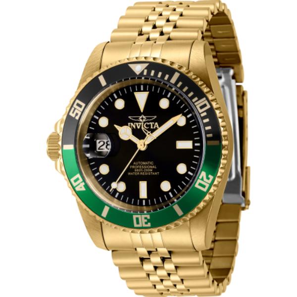 Picture of Invicta 43985 Mens Pro Diver Automatic 3 Hand Black Dial Watch