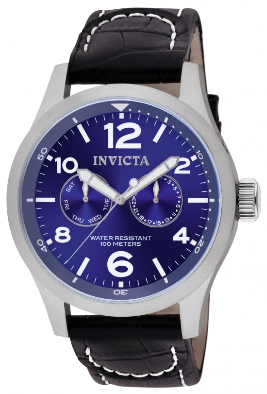 10490 Mens I-Force Quartz Multifunction Blue Dial Watch