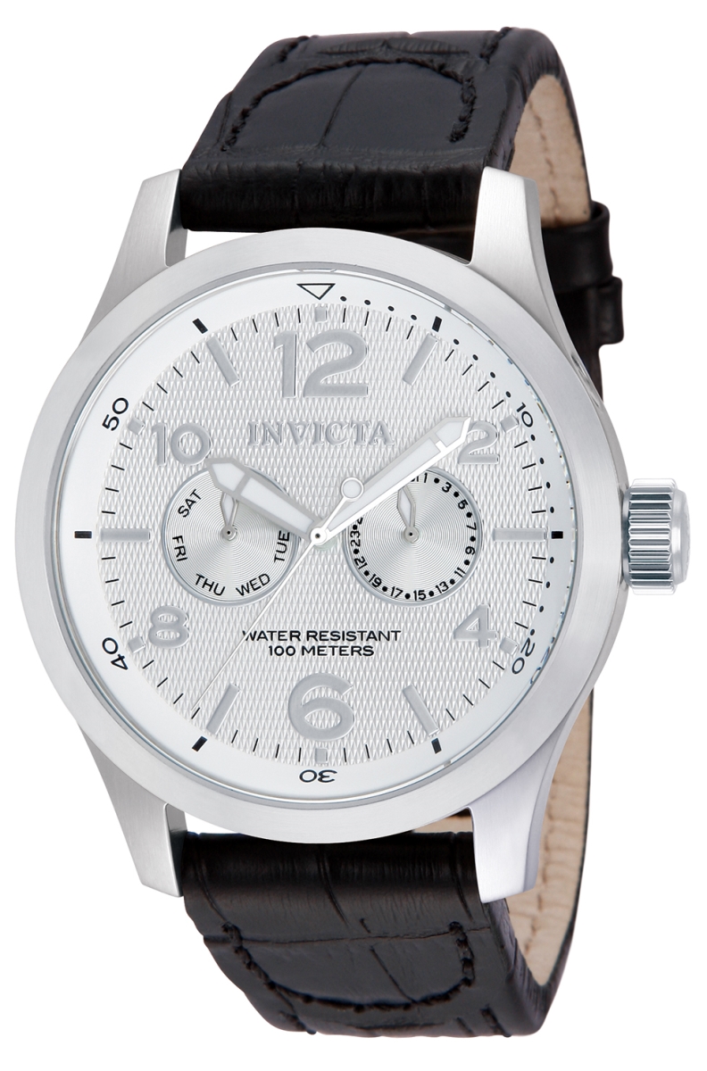 13008 Mens I-Force Quartz Multifunction Silver Dial Watch