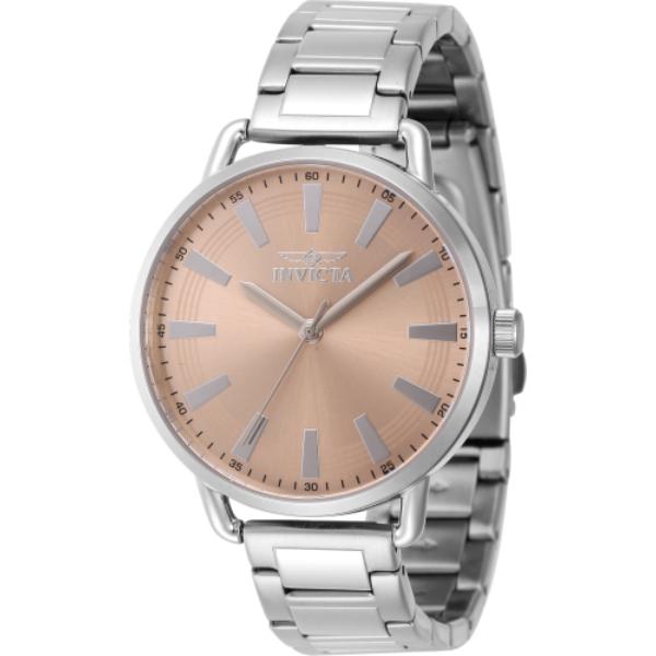 46329 Womens Wildflower Quartz 3 Hand Light Pink Dial Watch