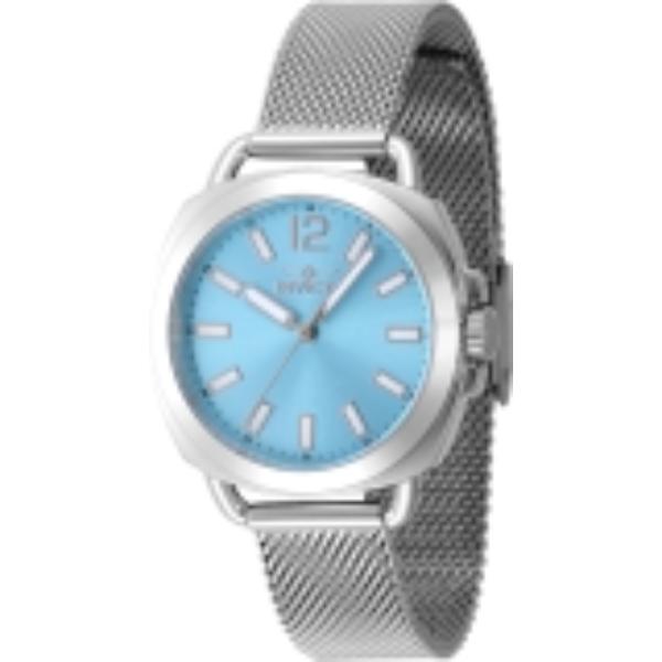 47323 Womens Wildflower Quartz 3 Hand Light Blue Dial Watch