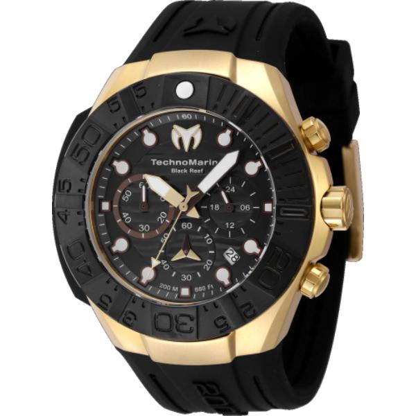 TM523012 Mens Reef Quartz Chronograph Black Dial Watch