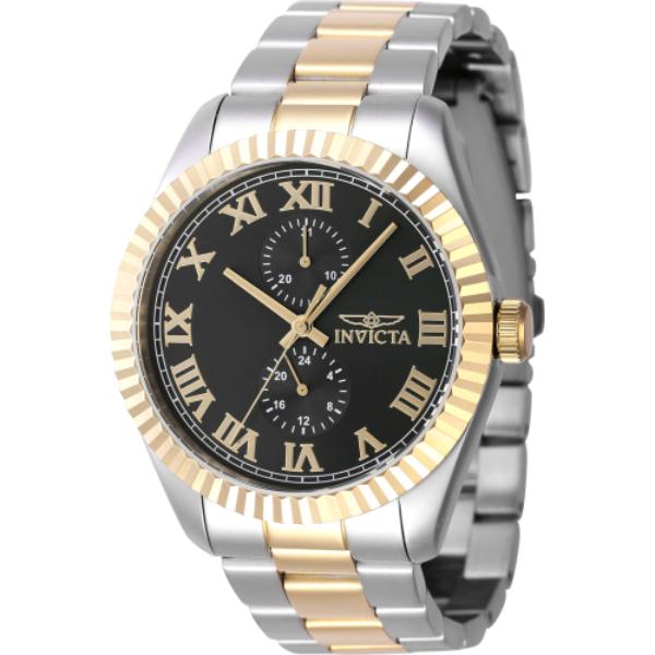 47425 Mens Specialty Quartz Multifunction Black Dial Watch