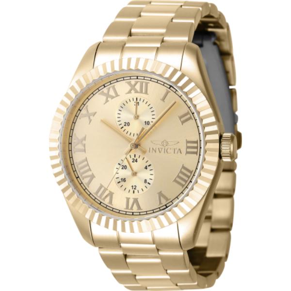 47431 Mens Specialty Quartz Chronograph Gold Dial Watch
