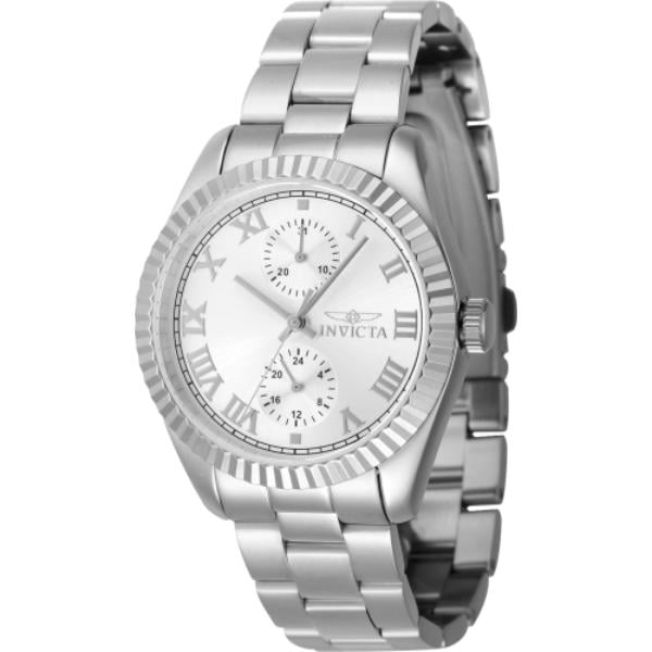 47435 Womens Specialty Quartz Multifunction Silver Dial Watch